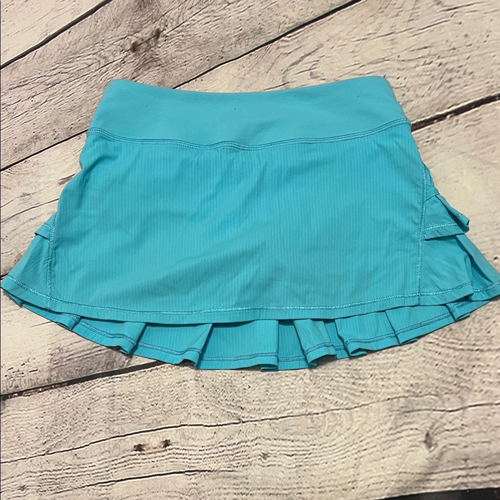 Ivivva Turquoise Mini Skirt with Ruffles